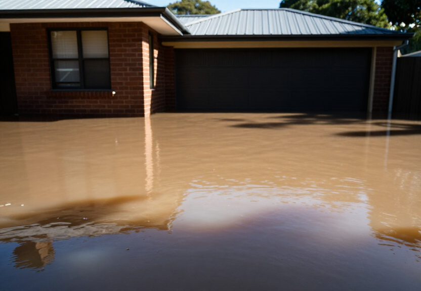 Before and After Flood Damage Repair in Holroyd
